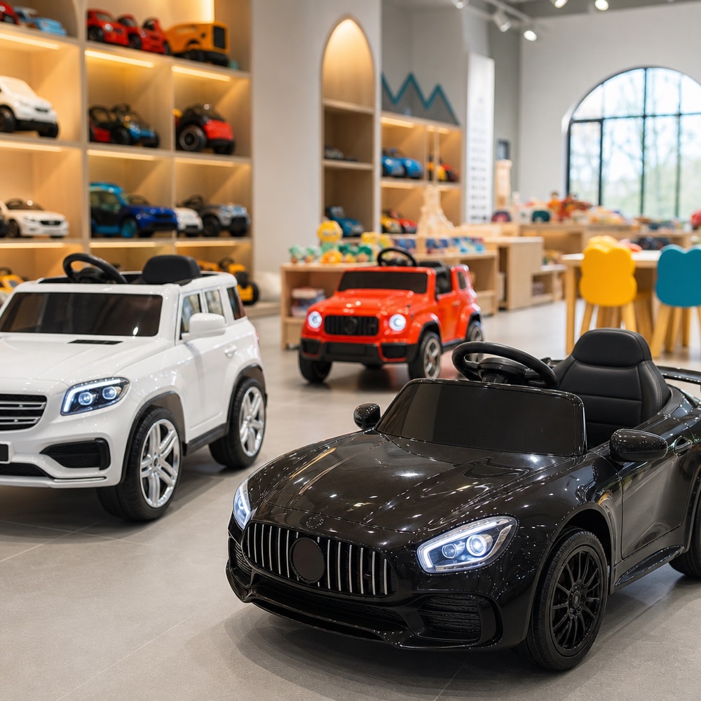 Mercedes-Benz открыл первый автосалон для детей